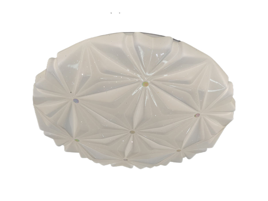 36W Tri-Colour Dimmable Ceiling Oyster Round Light