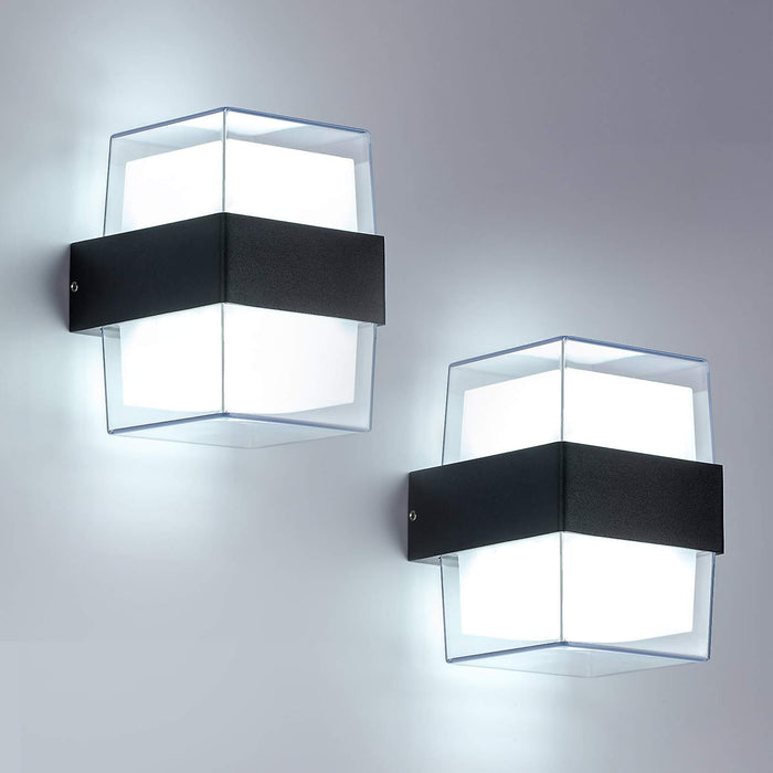 10W LED Exterior Wall Light 6000K
